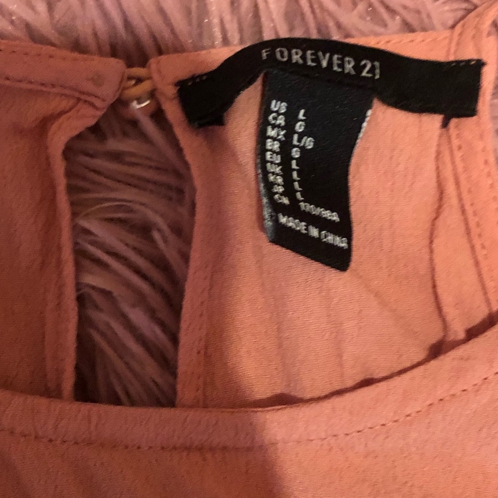 Spaghetti strap punk Forever 21 size large long flown  dress